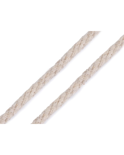 Snur din bumbac Ø5 mm impletit - 1 m | Mimib