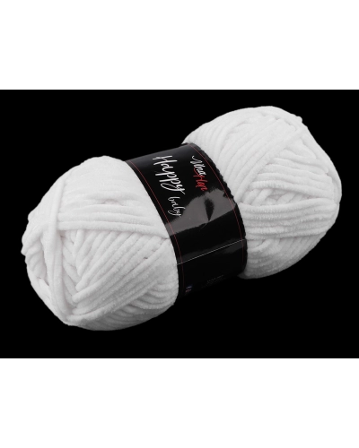 Fire de tricotat chenille Happy Baby 100 g - 1 buc. | Mimib