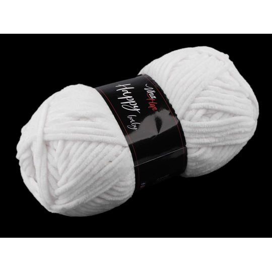 Fire de tricotat chenille Happy Baby 100 g - 1 buc. | Mimib