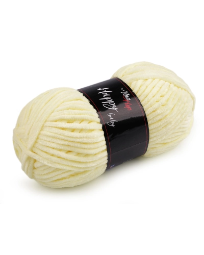 Fire de tricotat chenille Happy Baby 100 g - 1 buc. | Mimib