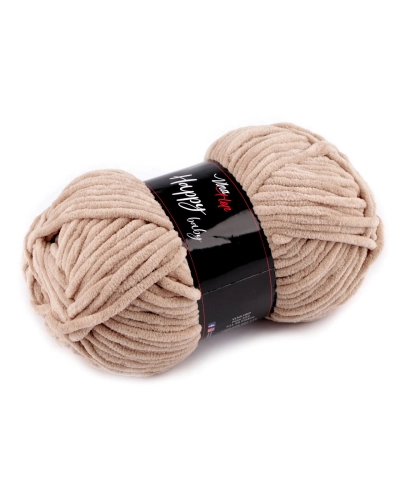 Fire de tricotat chenille Happy Baby 100 g - 1 buc. | Mimib