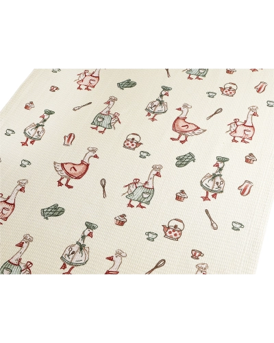 Țesătură din bumbac Waffle Pique - 1 m | Mimib