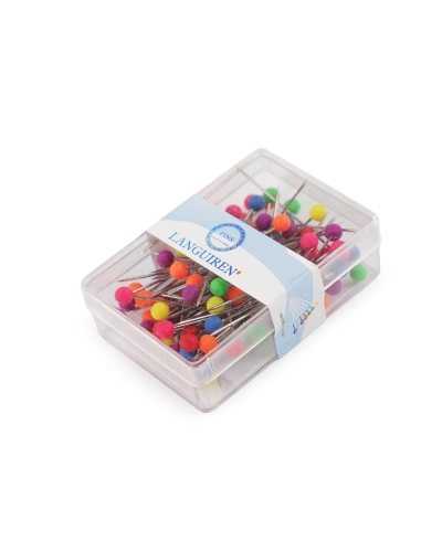 Bolduri cu cap din plastic, lungime 38 mm - 1 cutie | Mimib