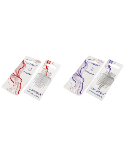 Ace din oțel inoxidabil pentru cusut, patchwork și broderie - 1 card | Mimib