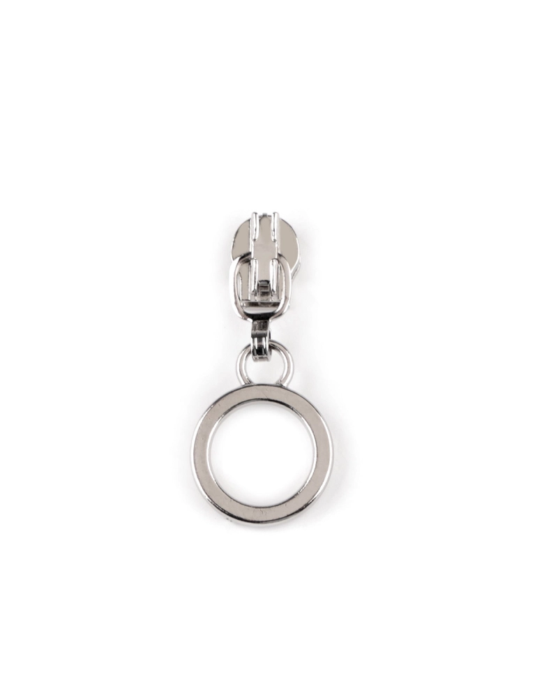 Cursor pentru fermoare spiralate No. 3 cu inel - 3 buc. | Mimib