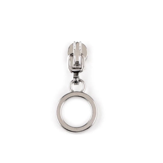 Cursor pentru fermoare spiralate No. 3 cu inel - 3 buc. | Mimib