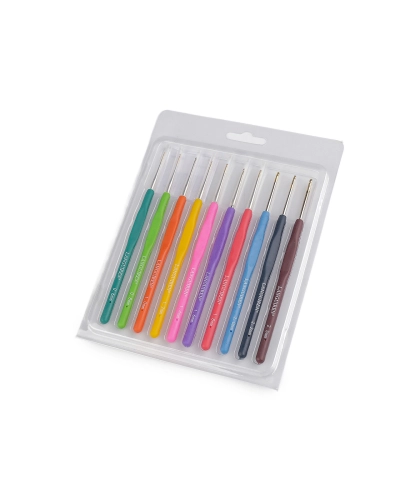Set de croșete cu manere de silicon - 1 set | Mimib