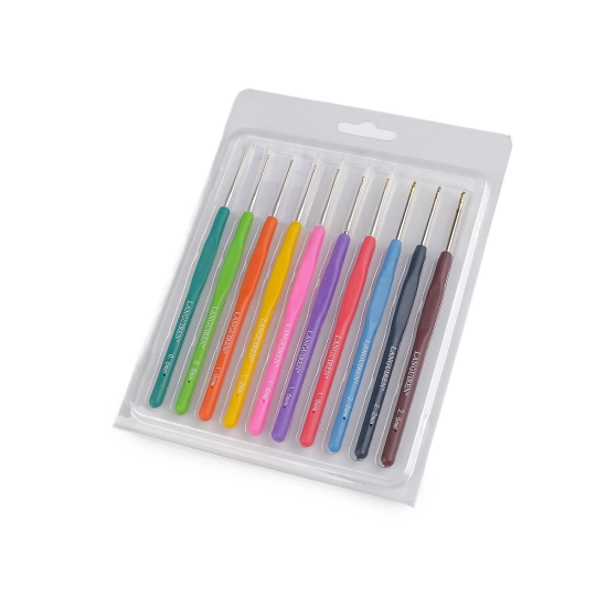 Set de croșete cu manere de silicon - 1 set | Mimib