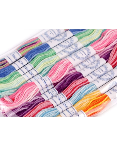 Set broderie fire tip mouline mélír 12 buc/8 m - 12 buc. | Mimib