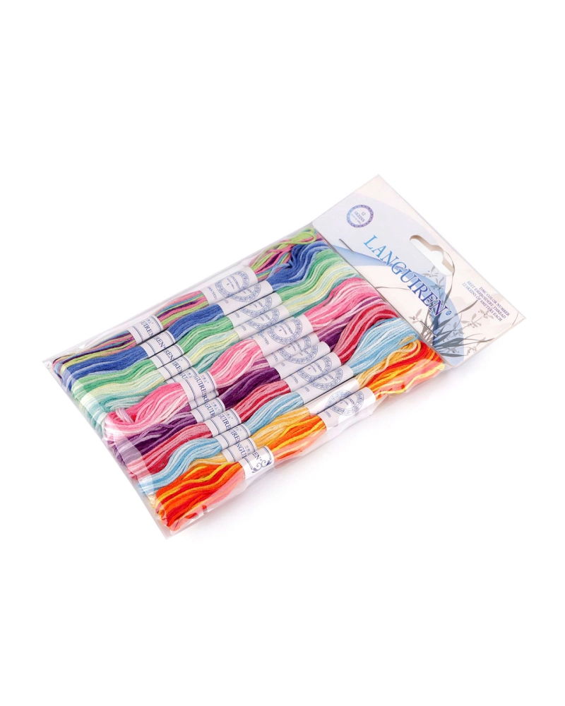 Set broderie fire tip mouline mélír 12 buc/8 m - 12 buc. | Mimib