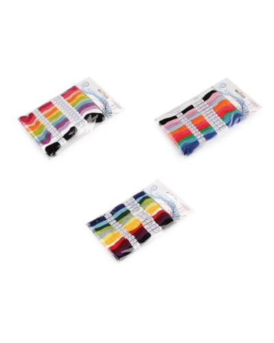 Set fire de broderie tip mouline 12 buc/8 m - 12 buc. | Mimib