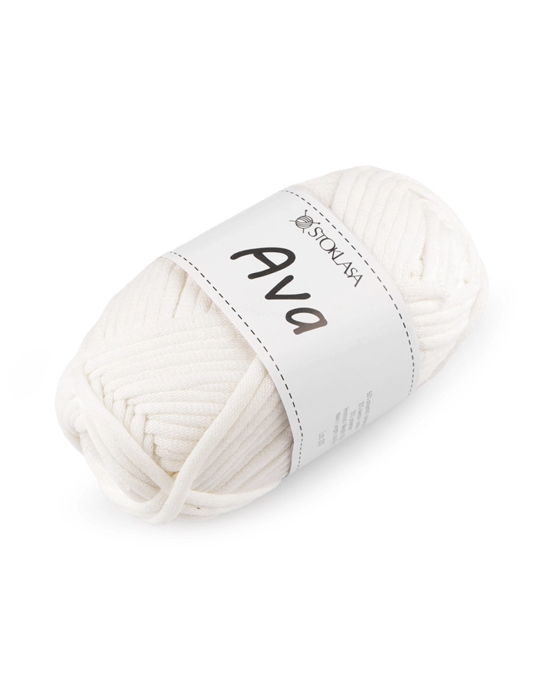 Fir de tricotat Ava / rotund pentru confectionarea de sacose si cosuri 100 g - 1 buc. | Mimib