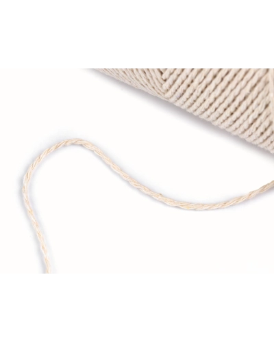 Fire de bumbac macrame Ø2 mm 240 g Neli - 1 buc. | Mimib