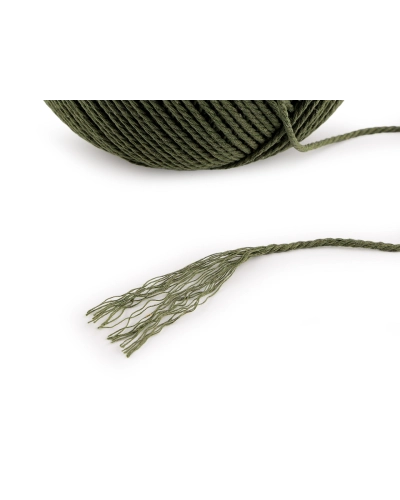Fire de bumbac macrame Ø2 mm - 1 buc. | Mimib