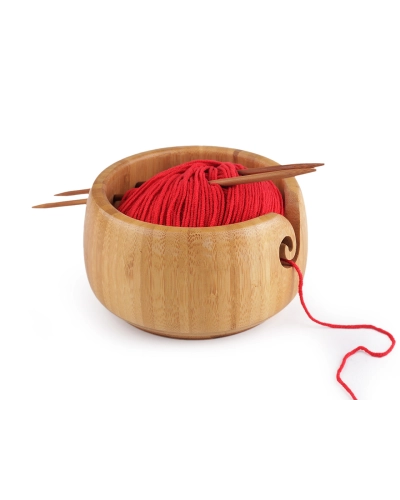 Cutie din bambus pentru fire de tricotat - 1 buc. | Mimib