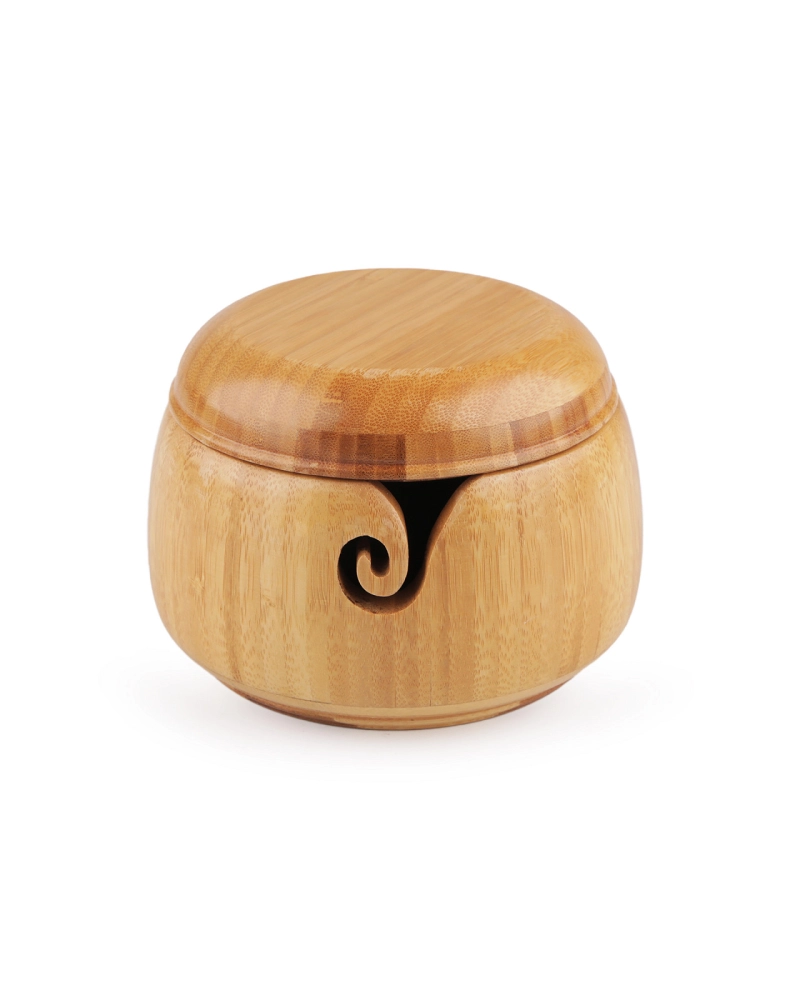 Cutie din bambus pentru fire de tricotat - 1 buc. | Mimib