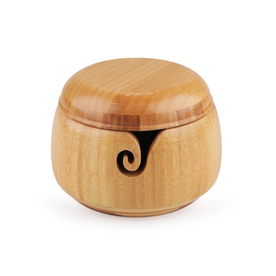 Cutie din bambus pentru fire de tricotat - 1 buc. | Mimib
