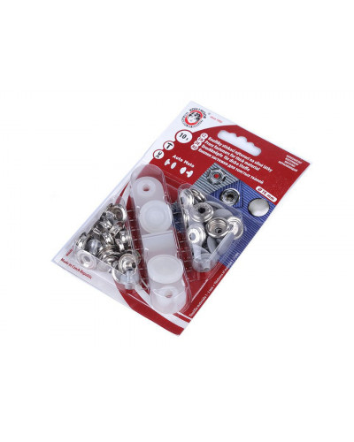 Capse metalice cu aplicator, diverse culori, Ø15 mm | Mimib
