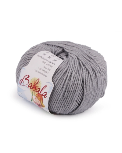 Fire de tricotat din lână, mătăsoasă Babala 50 g - 1 buc. | Mimib