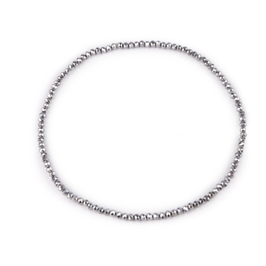 Colier elastic cu strasuri - 1 buc. | Mimib