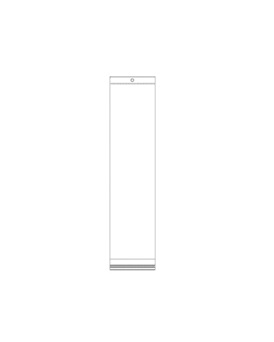 Punga PP cu clapeta adeziva si agatatoare  5x40 cm - 100 buc. | Mimib