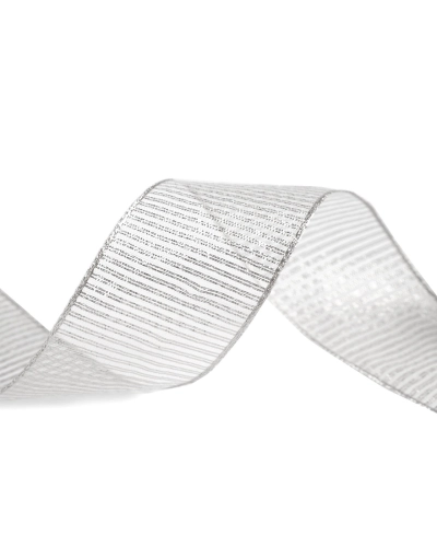 Panglica cu lurex si sarma latime 40 mm - 25 m | Mimib