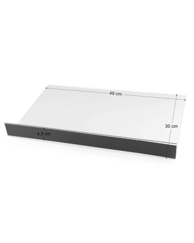 Separator magnetic pentru un raft metalic 49x30 cm - 1 buc. | Mimib