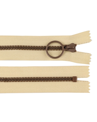 Fermoar din plastic colorat No 5 lungime 15 cm cu cursor decorativ - 1 buc. | Mimib