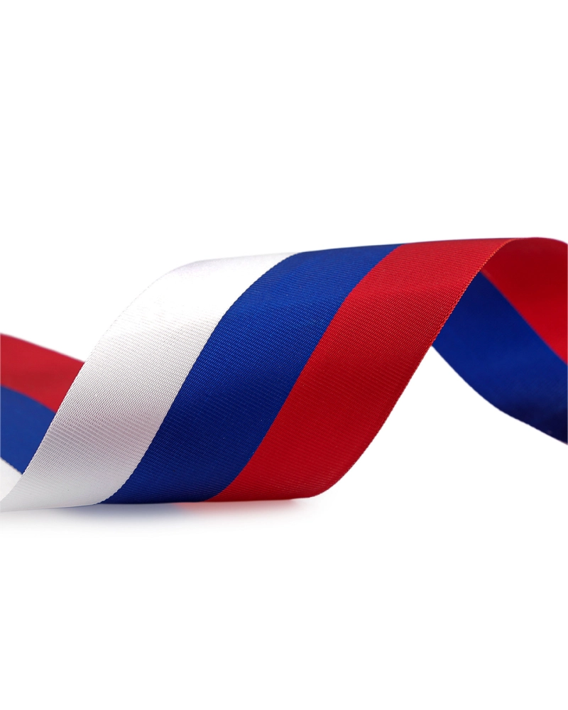 Panglică tricoloră Cehia lățime 50 mm - 10 m | Mimib