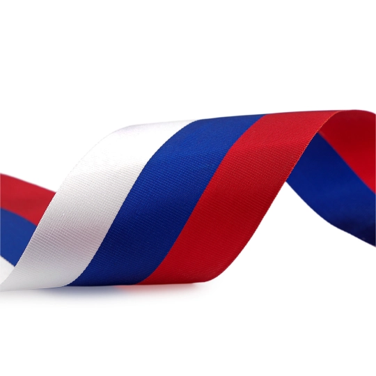 Panglică tricoloră Cehia lățime 50 mm - 10 m | Mimib