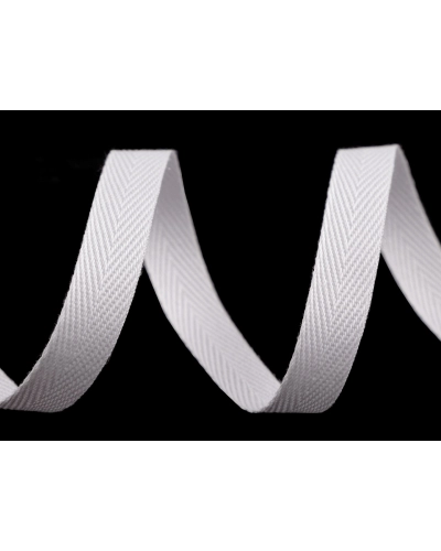 Bandă din bumbac Herringbone, 10 mm - 45 m | Mimib