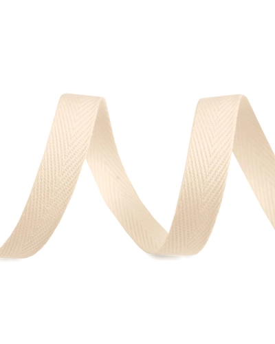 Bandă din bumbac Herringbone, 10 mm - 45 m | Mimib