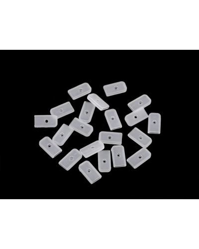 Terminatii din silicon pentru balene plate, latime  6, 8, 12 mm - 50 buc. | Mimib