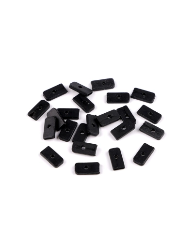 Terminatii din silicon pentru balene plate, latime  6, 8, 12 mm - 50 buc. | Mimib