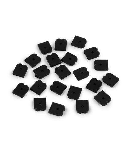 Terminatii din silicon pentru balene plate, latime  6, 8, 12 mm - 50 buc. | Mimib