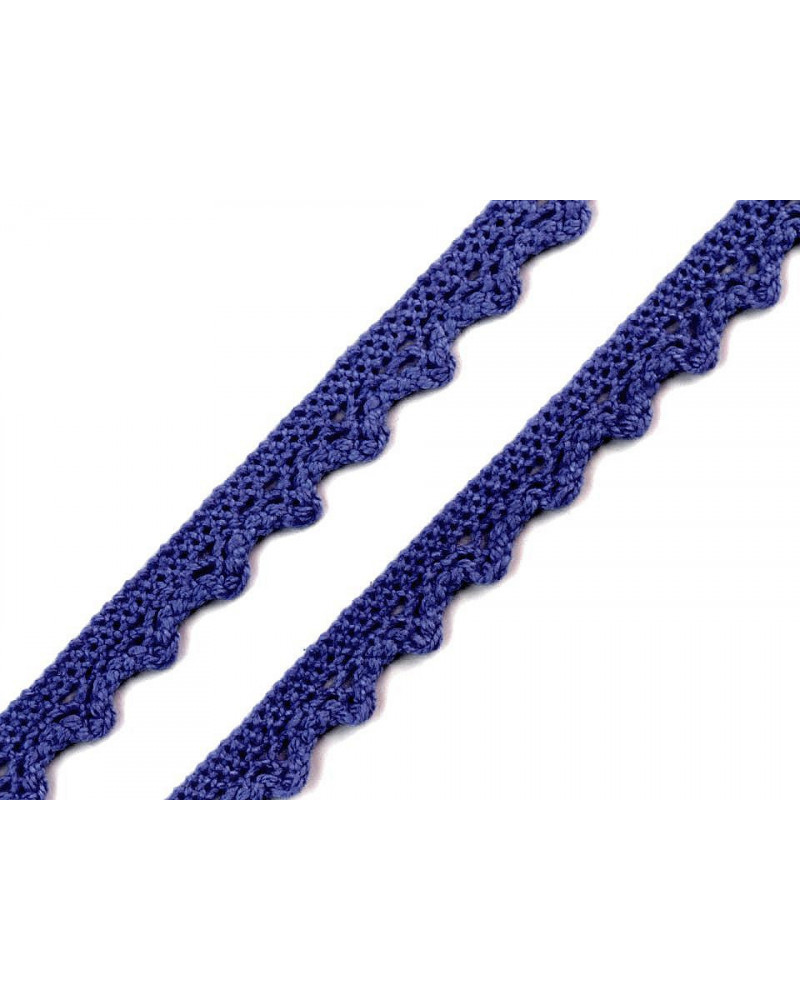 Dantelă bumbac croşetată, lățime 11 mm | Mimib Dantelă bumbac croşetată, lățime 11 mm | Mimib