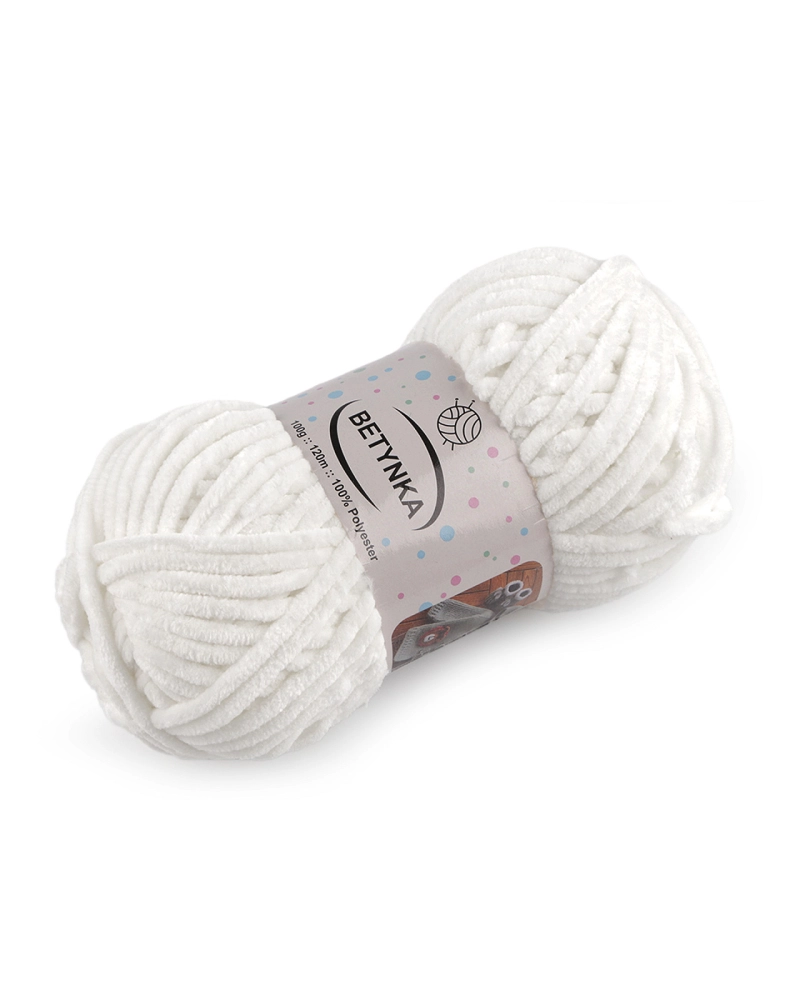 Fire de tricotat chenile Betynka 100 g - 1 buc. | Mimib
