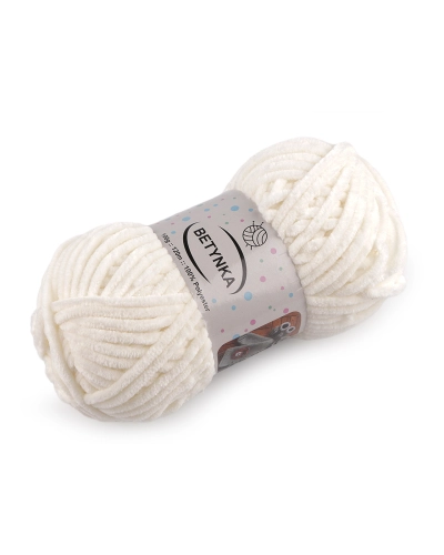 Fire de tricotat chenile Betynka 100 g - 1 buc. | Mimib