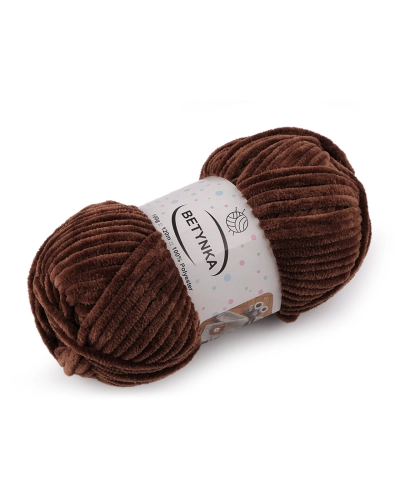 Fire de tricotat chenile Betynka 100 g - 1 buc. | Mimib