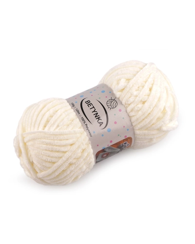 Fire de tricotat chenile Betynka 100 g - 1 buc. | Mimib
