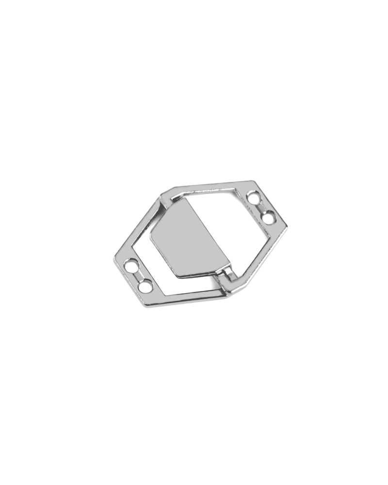 Închizătoare decorativă metalică 20x26 mm - 1 pereche | Mimib