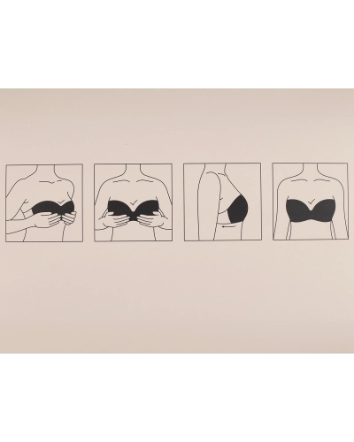 Sutien invizibil push-up adeziv - 1 buc. | Mimib