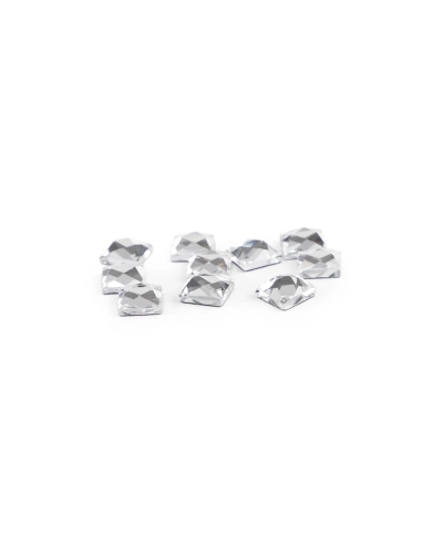 Nažehľovacie kamienky hotfix štvorček celoplošné brúsenie 4x4 mm - 2 g | Mimib