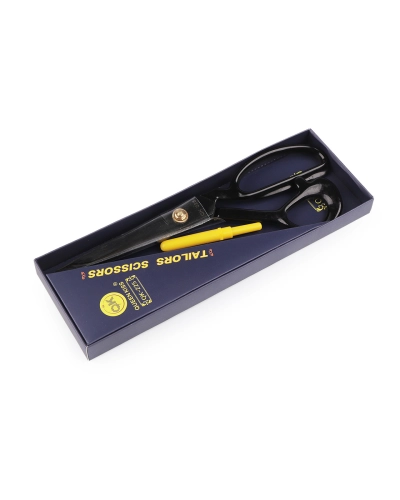 Foarfece de croitor QK, lungime 24 cm, cu descusător - 1 buc. | Mimib