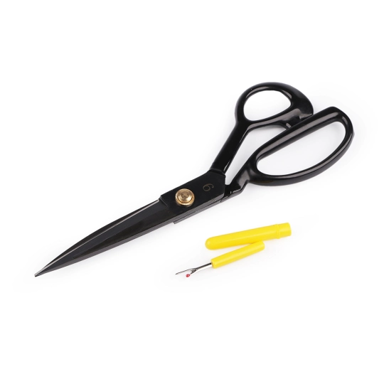 Foarfece de croitor QK, lungime 24 cm, cu descusător - 1 buc. | Mimib