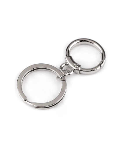 Carabină metalică cu inel pentru chei - 1 buc. | Mimib