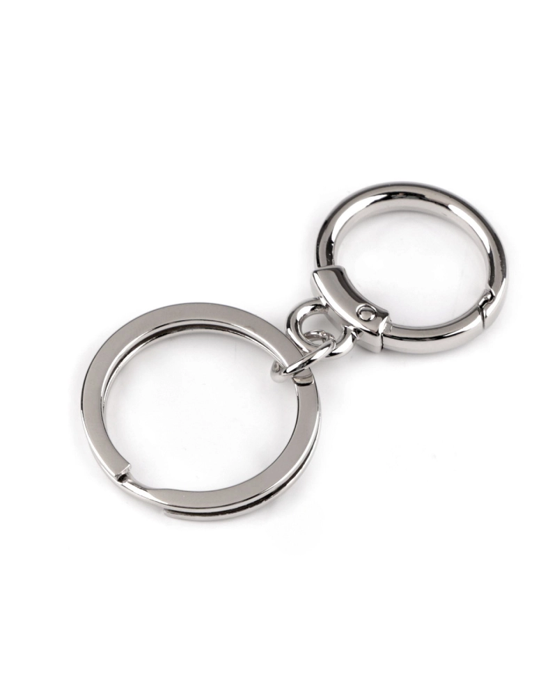 Carabină metalică cu inel pentru chei - 1 buc. | Mimib