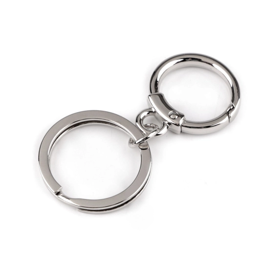 Carabină metalică cu inel pentru chei - 1 buc. | Mimib
