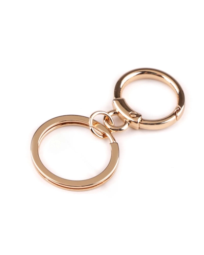 Carabină metalică cu inel pentru chei - 1 buc. | Mimib