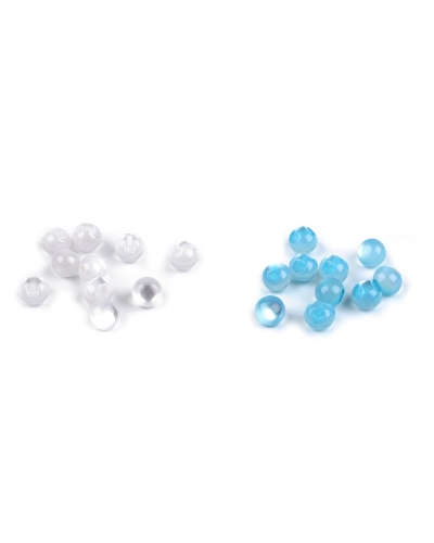 Nasture perlă / ochi de pisică Ø10 mm - 10 buc. | Mimib